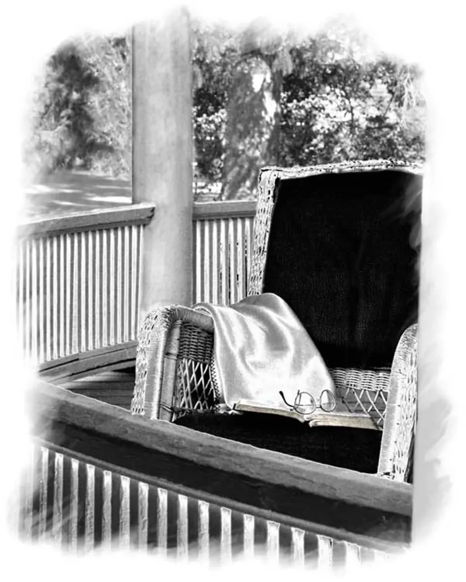 Photo as a funeral card.