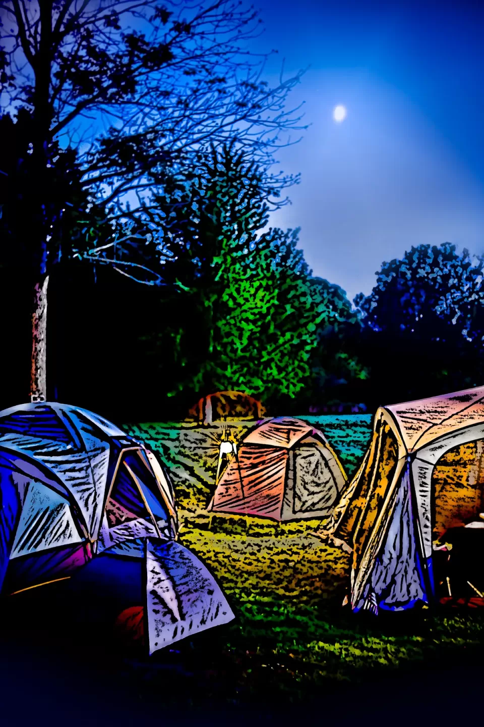 tent campers welcome