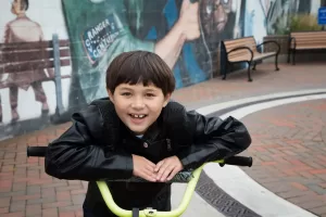 biker boy